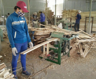 Quy trình sản xuất pallet gỗ