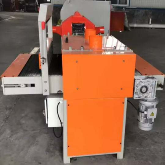 HW500 Đa Lưỡi Rip Saw Máy Với Laser Định Vị