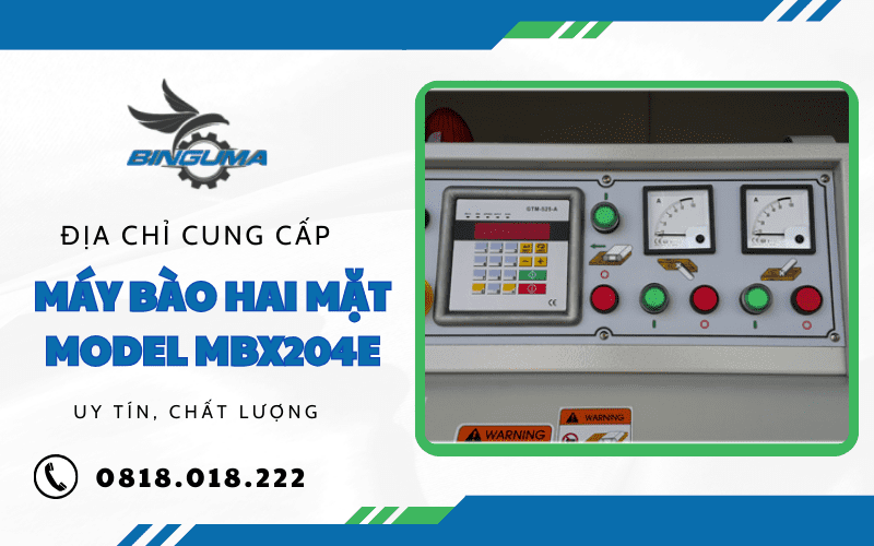 máy bào hai mặt Model MBX204E